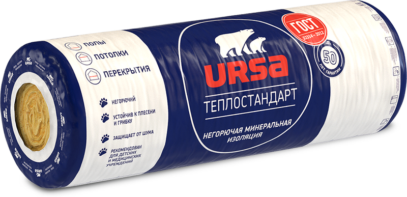 Ursa ГЕО Теплостандарт рулон