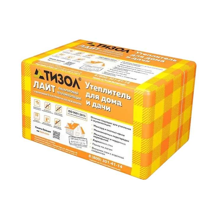 Утеплитель Тизол Euro-ЛАЙТ 50 190х600х1200