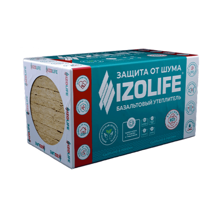 Утеплитель Izolife Акустик Оптима 50х600х1200