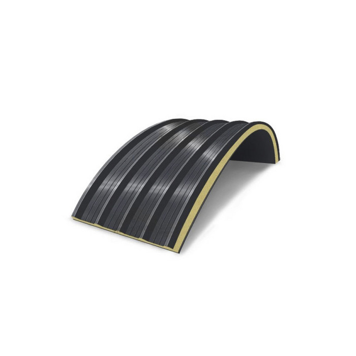 Арочная сэндвич-панель ППУ, 1000х200 мм, 0.5/0.5, Экостил (Ecosteel)