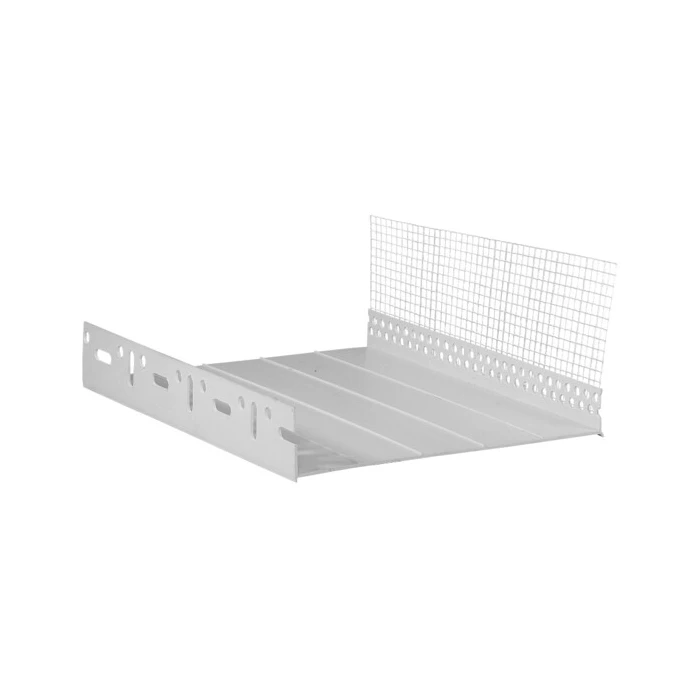 Профиль цокольный Profigips пластиковый с сеткой 203 мм 2 м