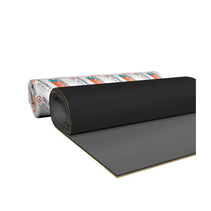 Мембрана звукоизоляционная Звукоизол Флекс 12х1000х2500 мм 2,5 кв.м