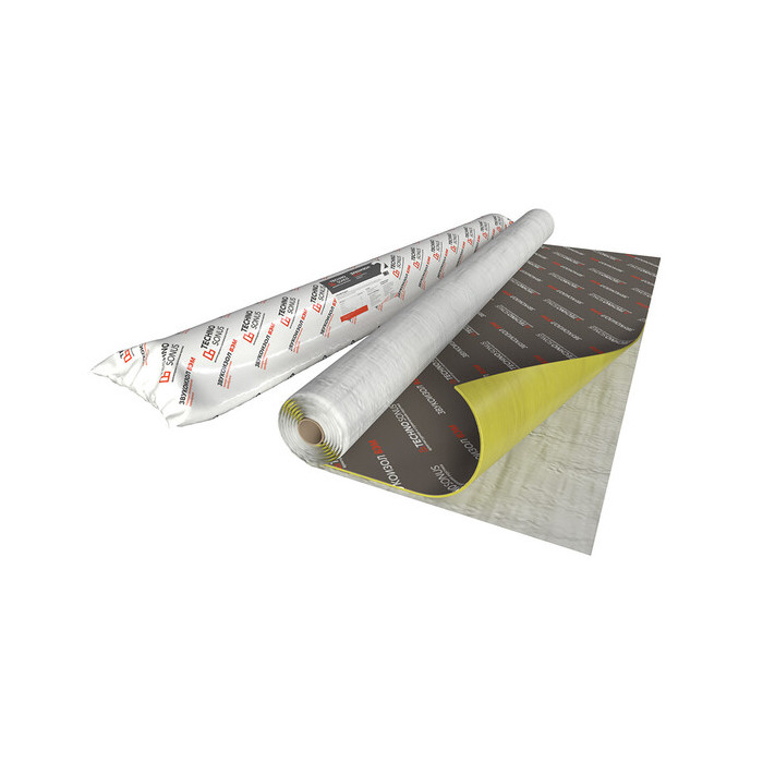 Мембрана звукоизоляционная Звукоизол ВЭМ 2х1200х2500 мм 3 кв.м