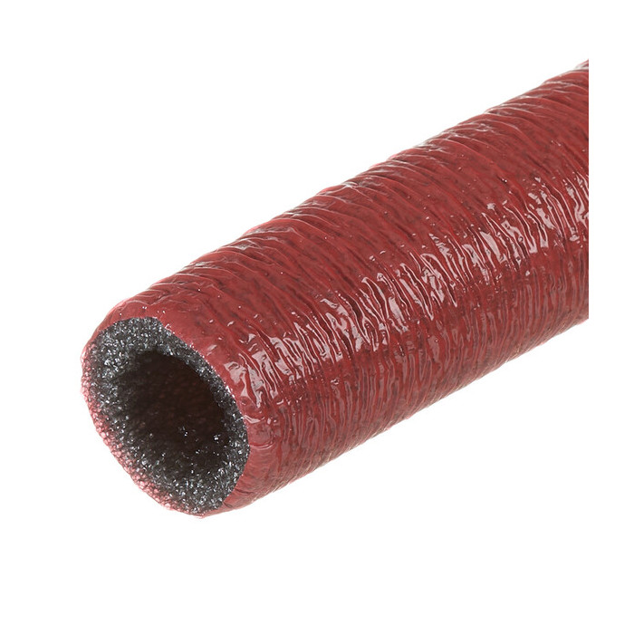 Теплоизоляция для труб Стенофлекс ПЭ 18х6х1000 мм красная (упаковка 10 шт.)