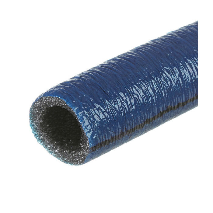 Теплоизоляция для труб Стенофлекс ПЭ 18х6х1000 мм синяя (упаковка 10 шт.)