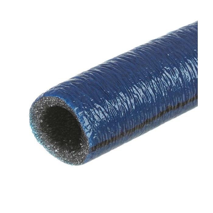 Теплоизоляция для труб Стенофлекс ПЭ 18х6х1000 мм синяя (упаковка 10 шт.)
