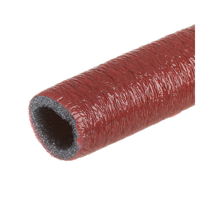 Теплоизоляция для труб Стенофлекс ПЭ 22х6х1000 мм красная (упаковка 10 шт.)