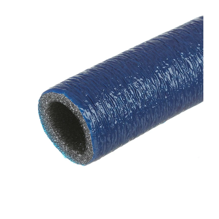 Теплоизоляция для труб Стенофлекс ПЭ 22х6х1000 мм синяя (упаковка 10 шт.)