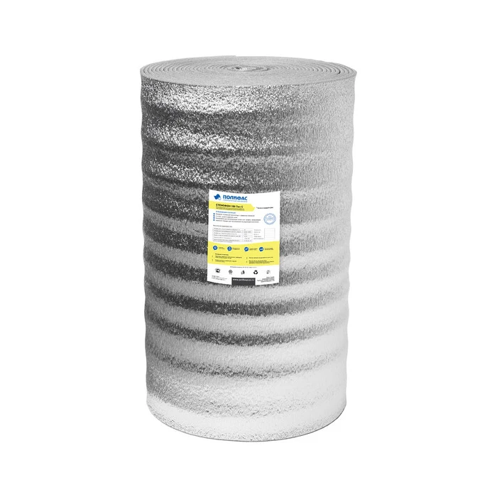 Теплоизоляция отражающая универсальная НПЭ ЛФ 190 тип С 3 мм 1х25 м