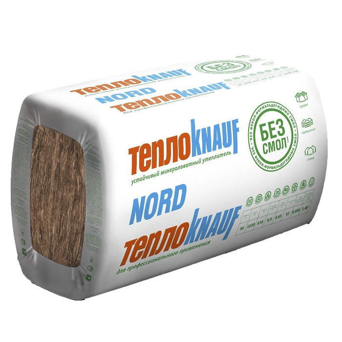 Утеплитель ТеплоКНАУФ Nord 032 50х600х1230