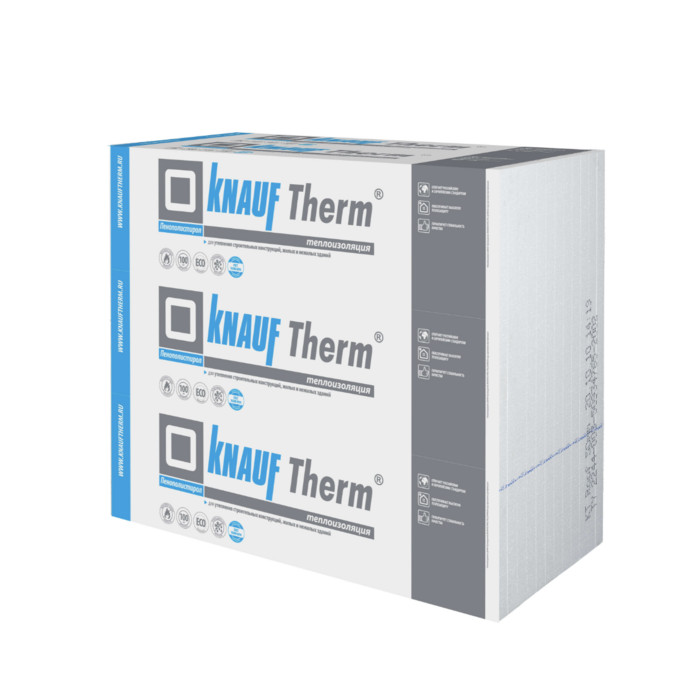 Маты для теплого водяного пола Knauf Therm 47х600х1200 фото 2