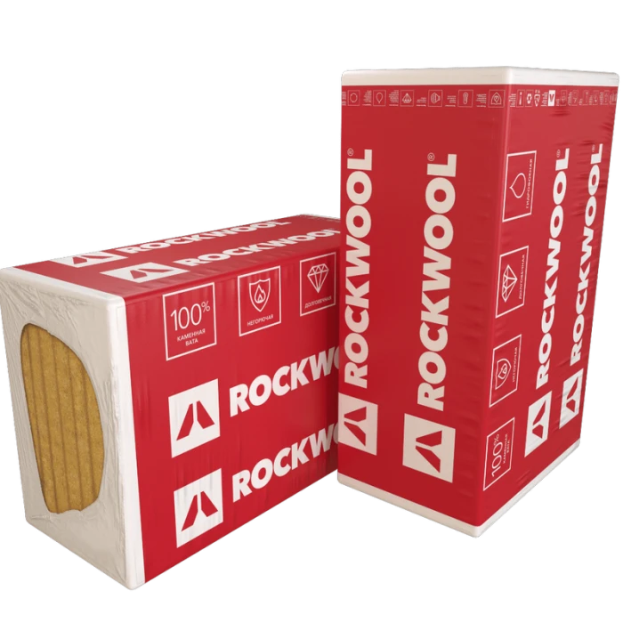 Утеплитель Роквул Венти Баттс Д Оптима 130х600х1000