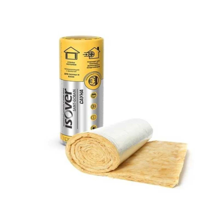Утеплитель Isover Изовер Сауна 50х1200х12500