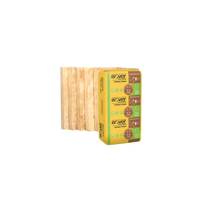 Утеплитель Isover Изовер Тёплые Стены 50х610х1170