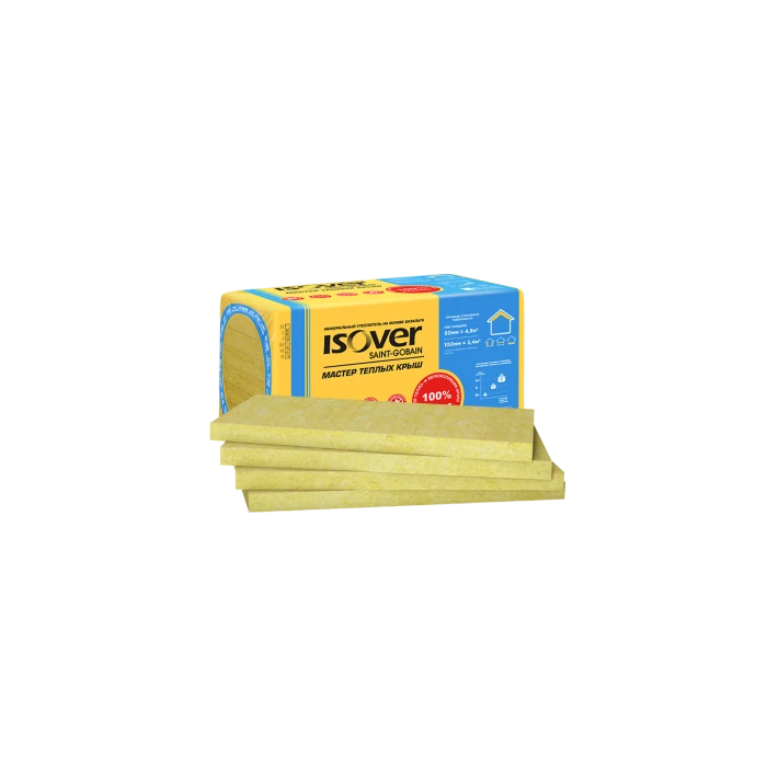 Утеплитель Isover Мастер Теплых Крыш 100х600х1000