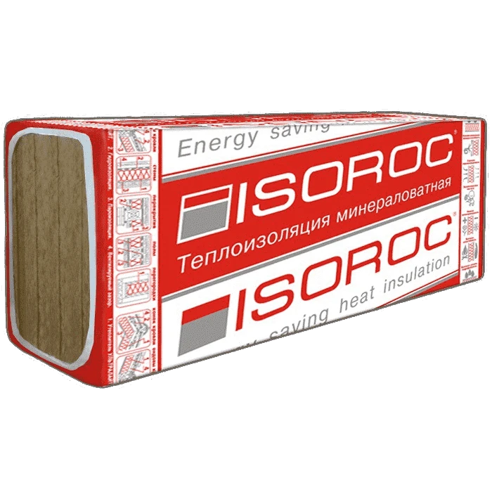 Утеплитель ISOROC ИЗОВЕНТ 1000х600х90 мм