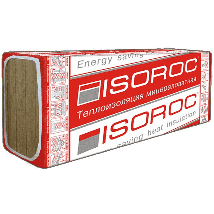 Утеплитель ISOROC ИЗОФАС -110, -140 1000х600х50 мм