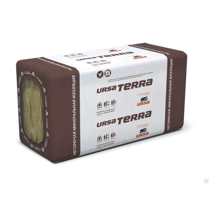 Утеплитель Ursa Terra 100х610х1250