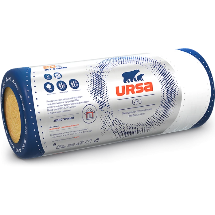 Утеплитель Ursa Geo М-11Ф 50х1200х18000