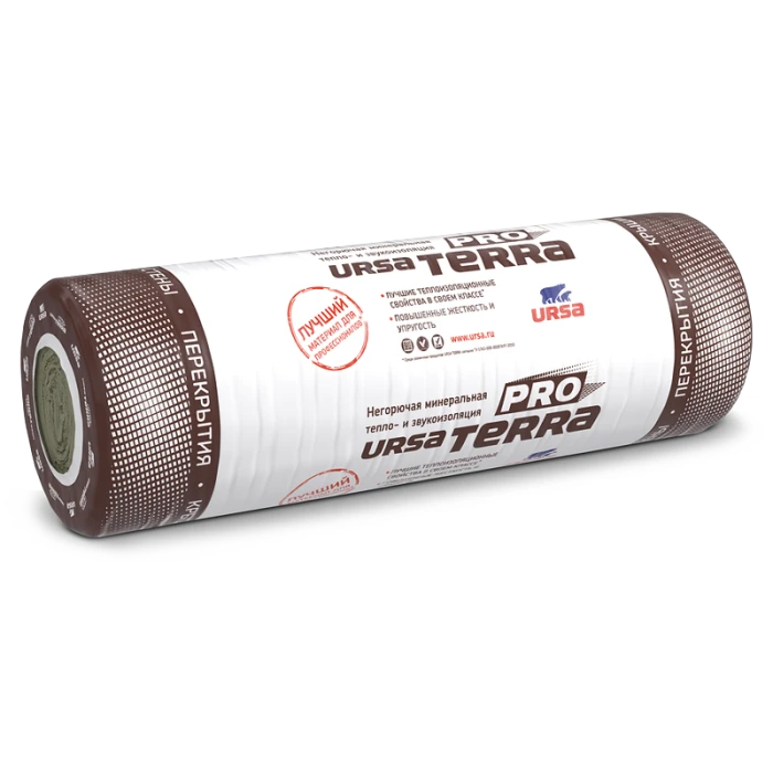 Утеплитель Ursa Terra технический мат 100х1200х4800