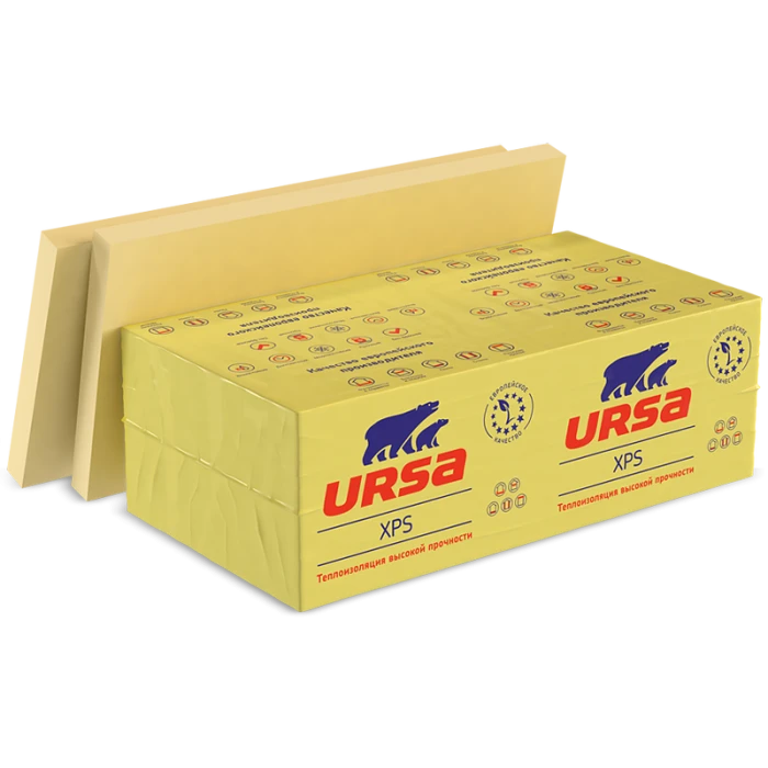 Утеплитель Ursa XPS N-II стандарт 100х600х1180